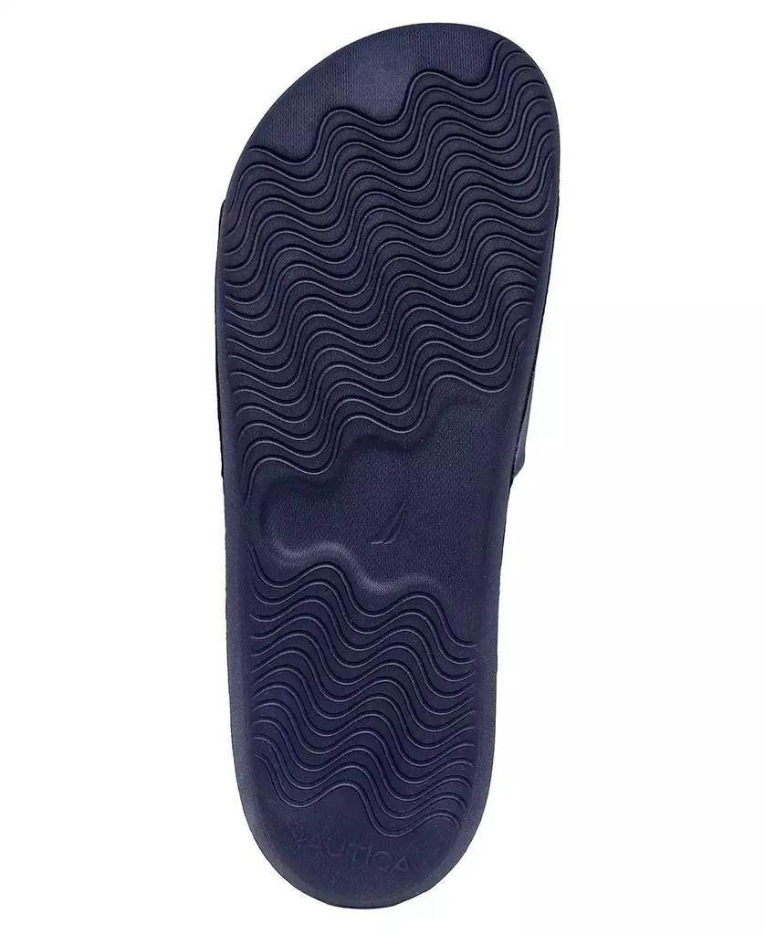 商品Nautica|Men's Hyia Pool Slip On Slides,价格¥235,第5张图片详细描述