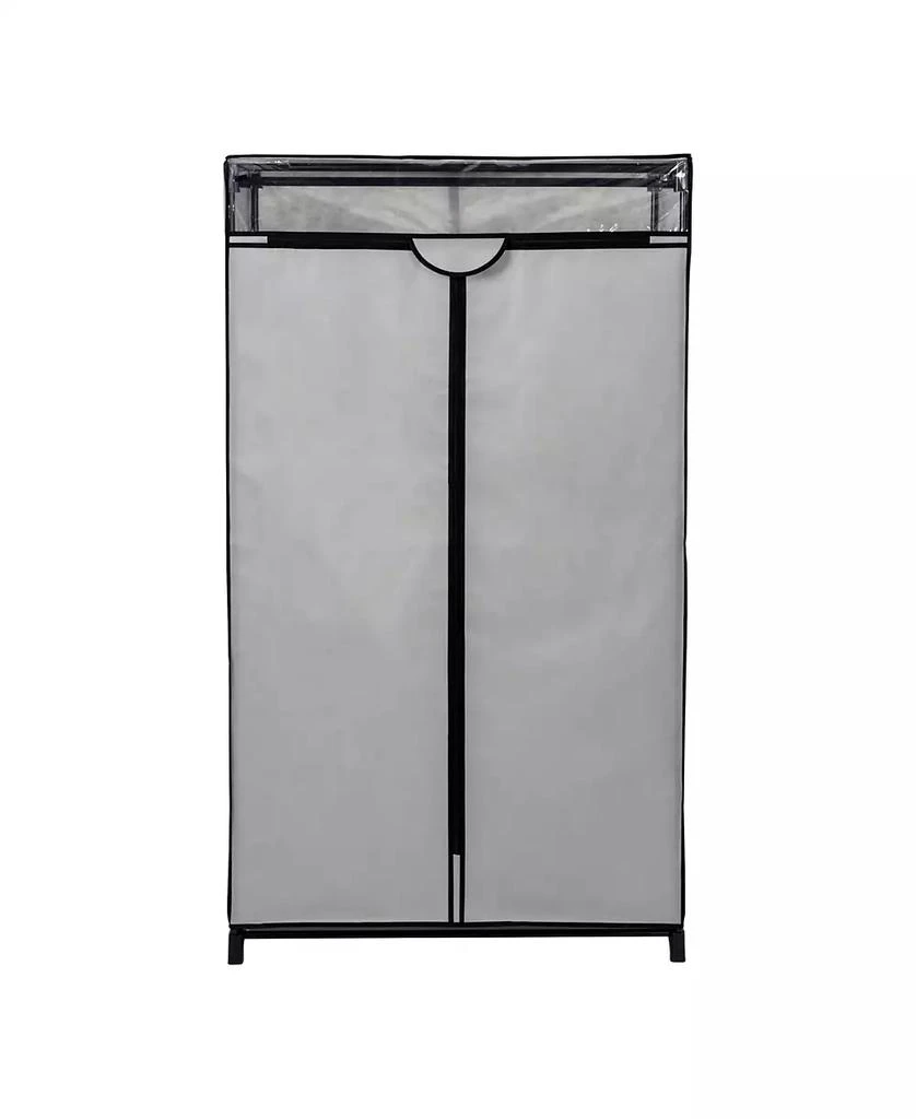 商品Honey Can Do|Wide Double Door Portable Wardrobe Closet with Cover, 36",价格¥344,第2张图片详细描述