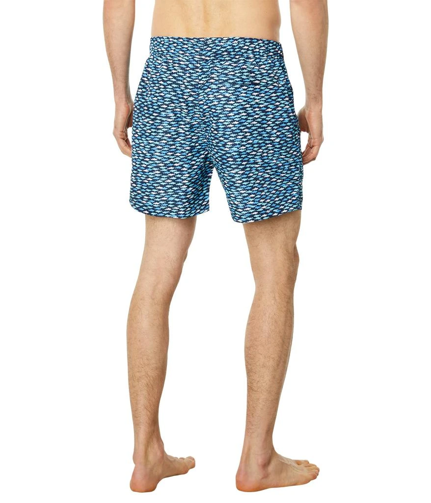 商品Nautica|Sustainably Crafted 6" Printed Swim,价格¥236,第2张图片详细描述