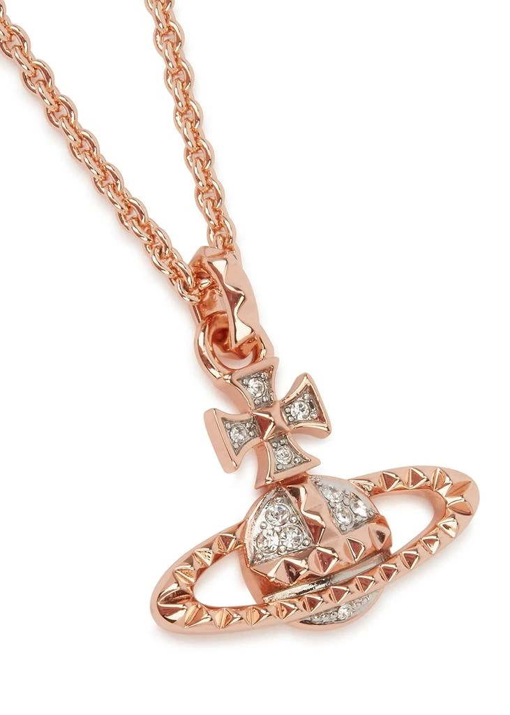 商品Vivienne Westwood|Mayfair Bas Relief rose gold-tone necklace,价格¥955,第3张图片详细描述