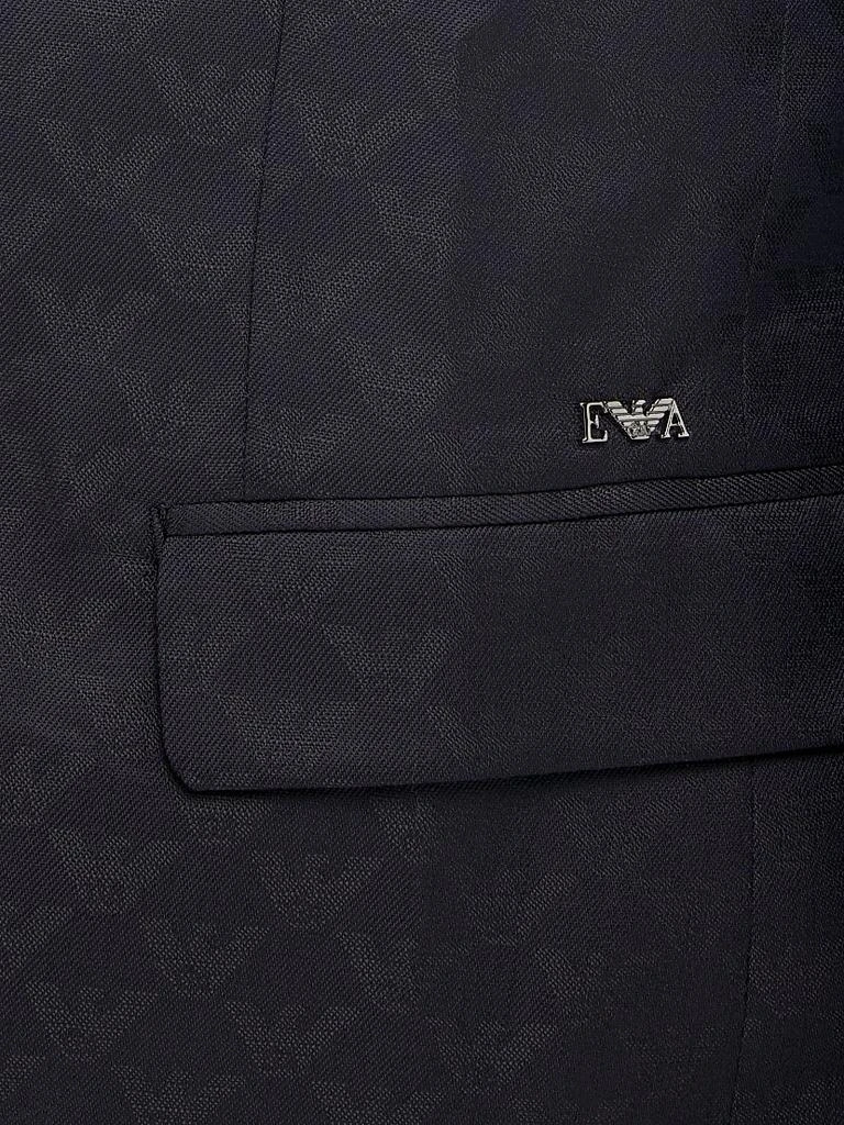 商品Emporio Armani|Boy's Logo Jacquard Blazer,价格¥2036,第3张图片详细描述