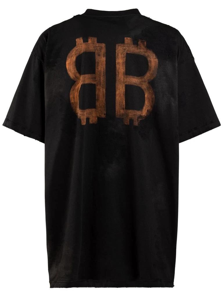 商品Balenciaga|Cotton Jersey T-shirt,价格¥6875,第4张图片详细描述