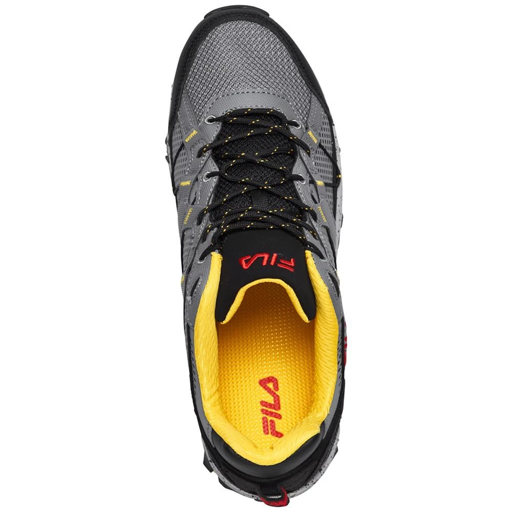 商品Fila|Men's Grand Tier Trail Walking Sneakers from Finish Line,价格¥337,第5张图片详细描述