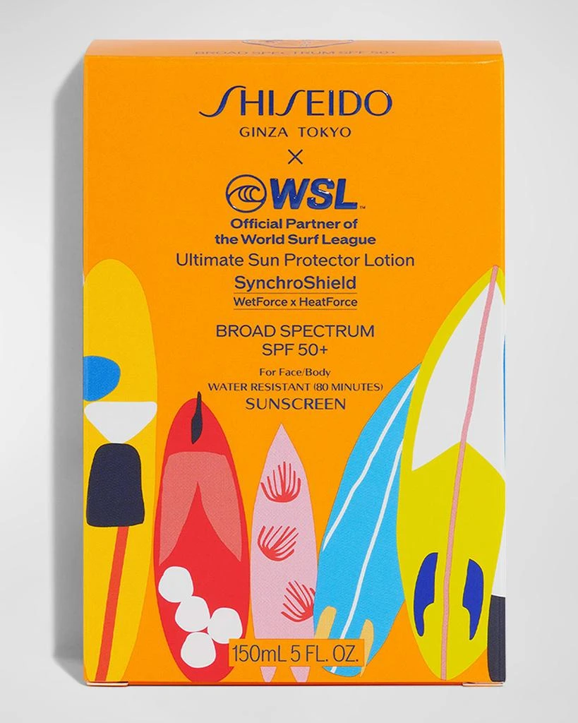 商品Shiseido|Limited-Edition World Surf League Ultimate Sun Protector Lotion SPF 50+, 5 oz.,价格¥418,第3张图片详细描述