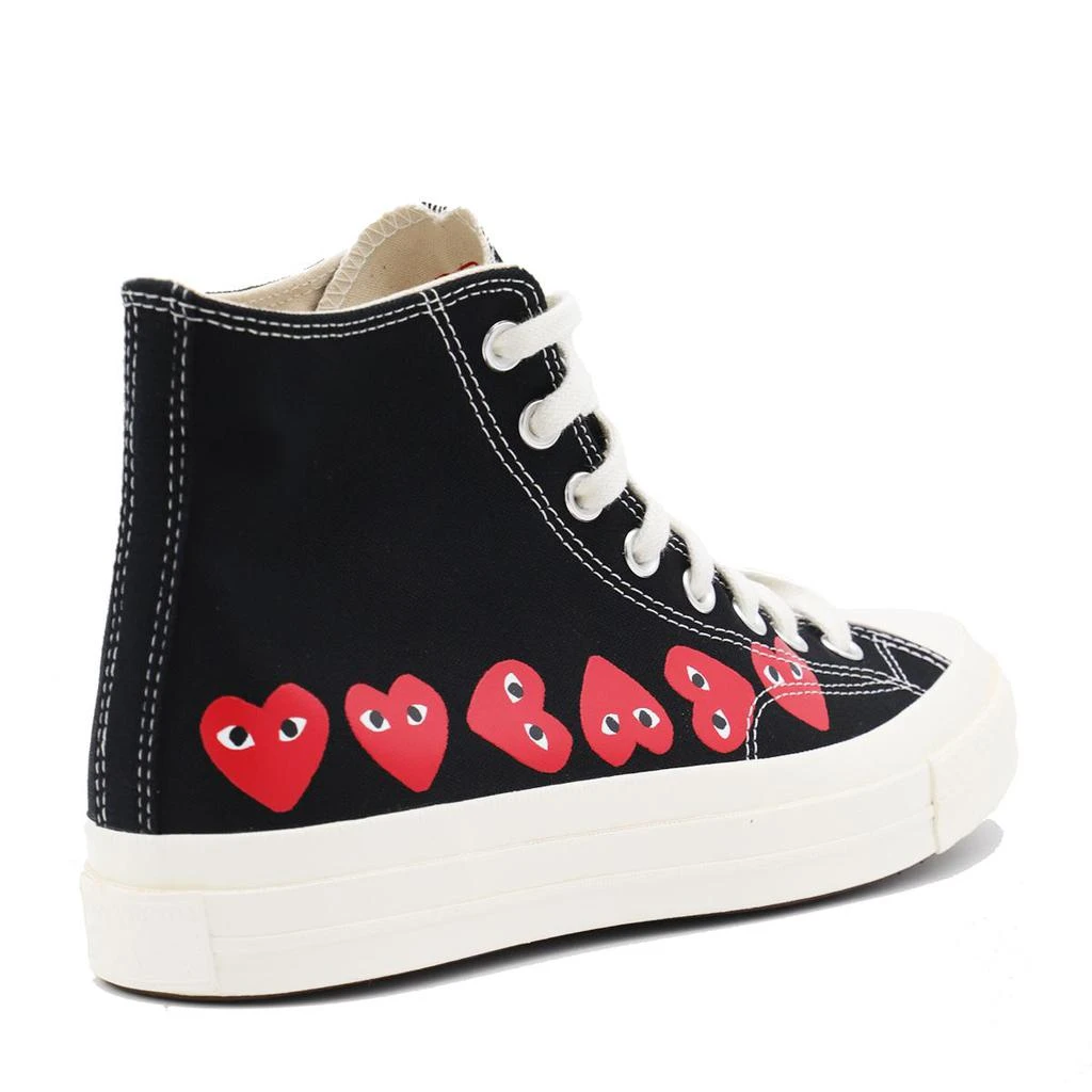 商品Comme des Garcons|Comme Des Garcons Play Converse Sneakers Black,价格¥995,第3张图片详细描述