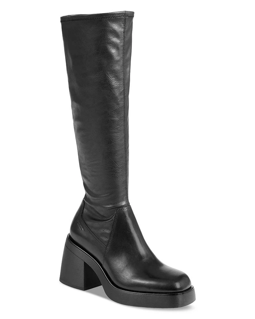 商品Vagabond|Women's Brooke Square Toe High Heel Boots,价格¥1747,第1张图片