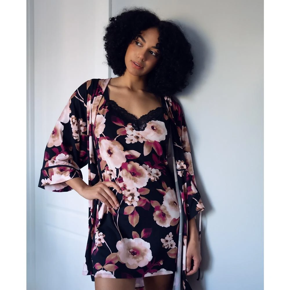 商品Linea Donatella|Women's Ariella Floral Wrap Robe,价格¥166,第4张图片详细描述