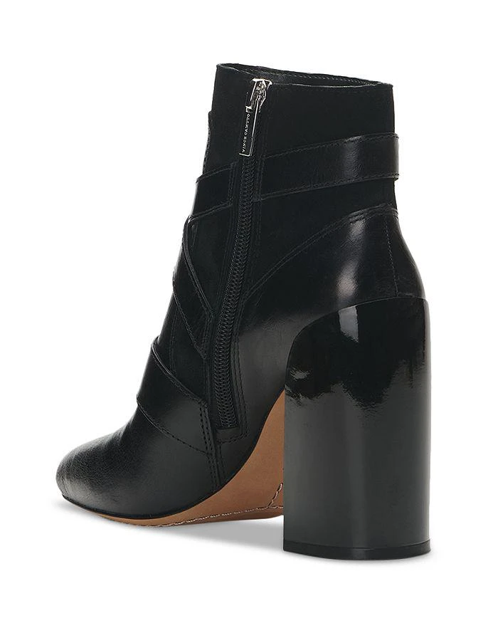 商品Vince Camuto|Women's Erillie Almond Toe Decorate Buckle High Heel Booties,价格¥354,第4张图片详细描述
