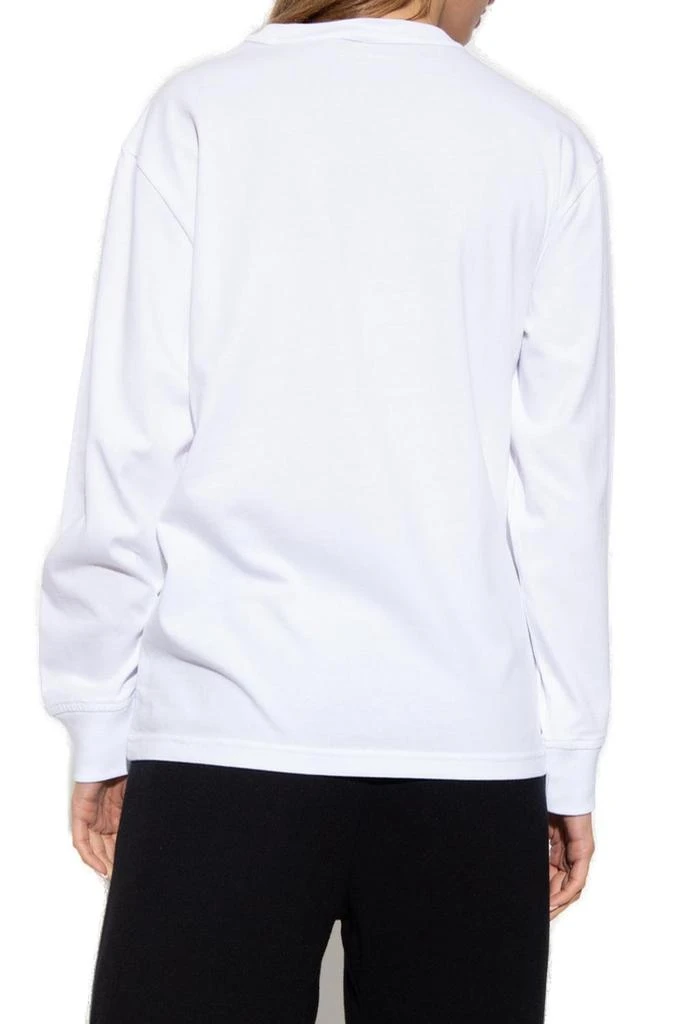 商品Alexander Wang|T By Alexander Wang Logo Print Long-Sleeved T-Shirt,价格¥1479,第3张图片详细描述