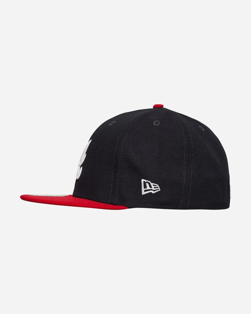 商品New Era|Atlanta Braves 59FIFTY Cap Black,价格¥265,第3张图片详细描述