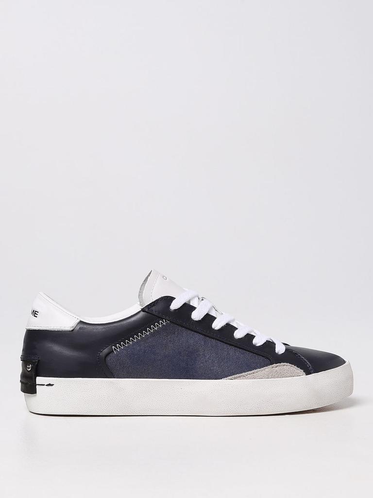 商品Crime London|Crime London sneakers in leather and fabric,价格¥354,第1张图片