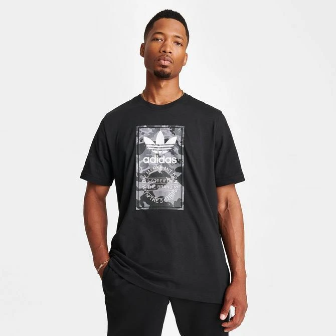 商品Adidas|Men's adidas Originals Graphics Camo Tongue Label T-Shirt,价格¥149,第3张图片详细描述