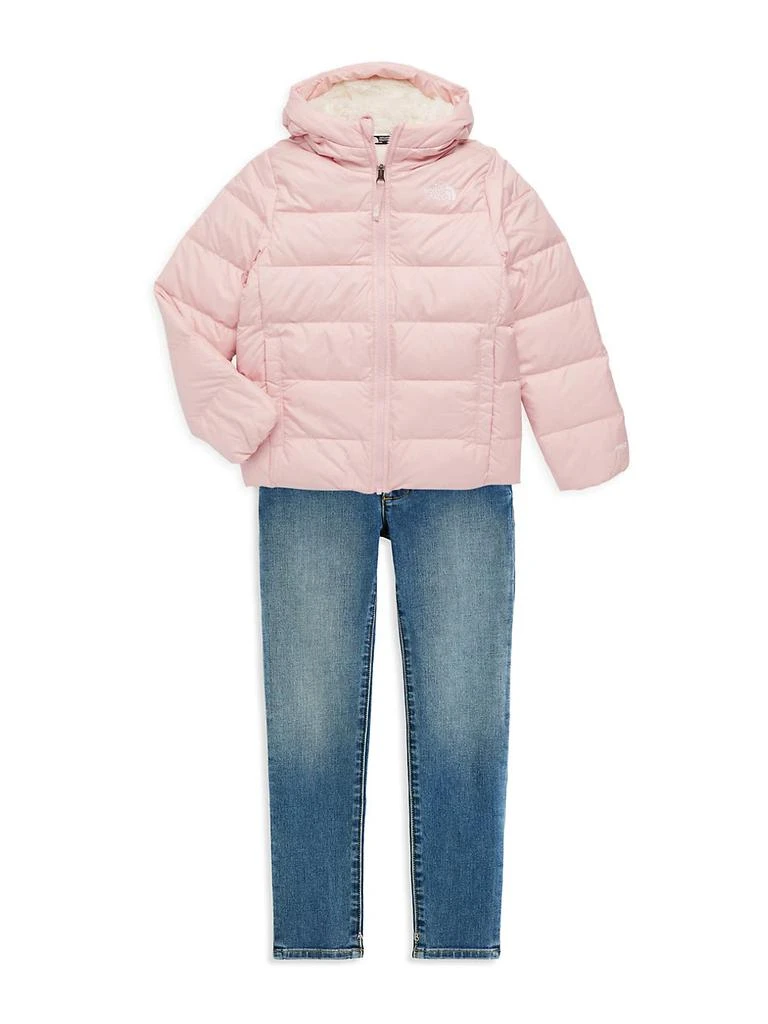 商品The North Face|Little Girl's &amp; Girl's Moondoggy Puffer Jacket,价格¥627,第2张图片详细描述