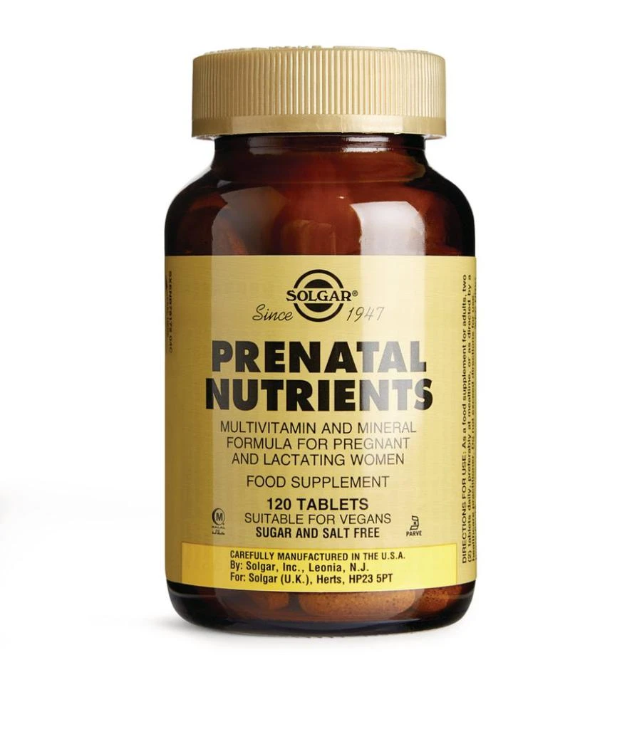 商品Solgar|Prenatal Nutrients (120 Tablets),价格¥195,第1张图片