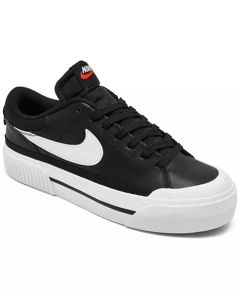 商品NIKE|Women's Court Legacy Lift Platform Casual Sneakers from Finish Line,价格¥757,第1张图片