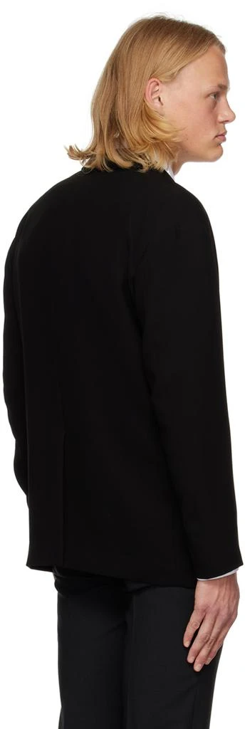 商品n.hoolywood|Black Notched Lapel Blazer,价格¥1857,第3张图片详细描述