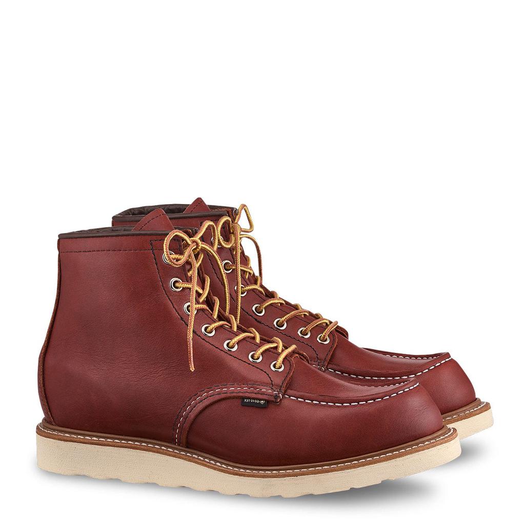 Red Wing 6-Inch Classic Moc Gore-Tex Boot Russet Taos商品第1张图片规格展示