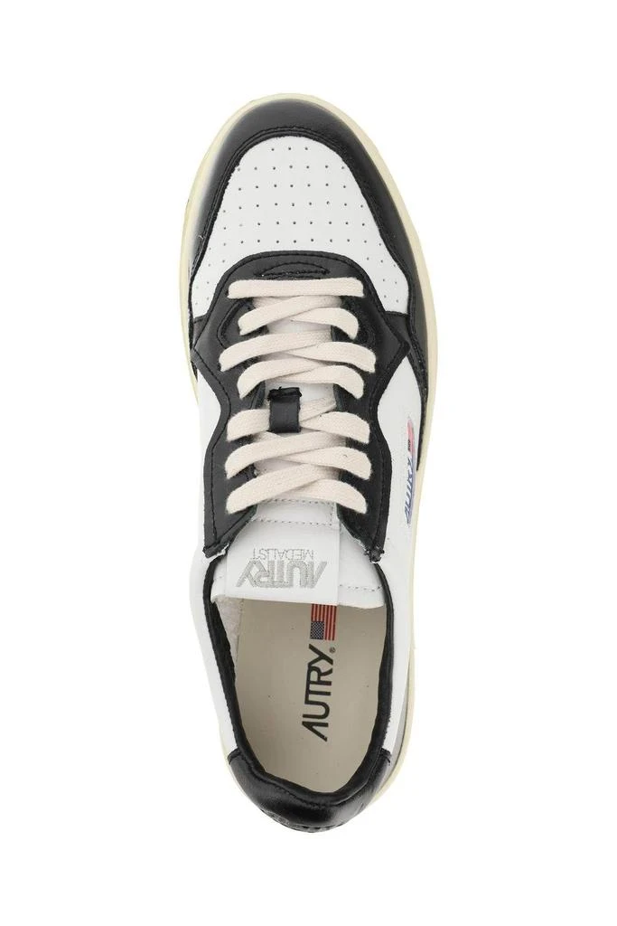 商品Autry|LEATHER MEDALIST LOW SNEAKERS,价格¥1305,第3张图片详细描述