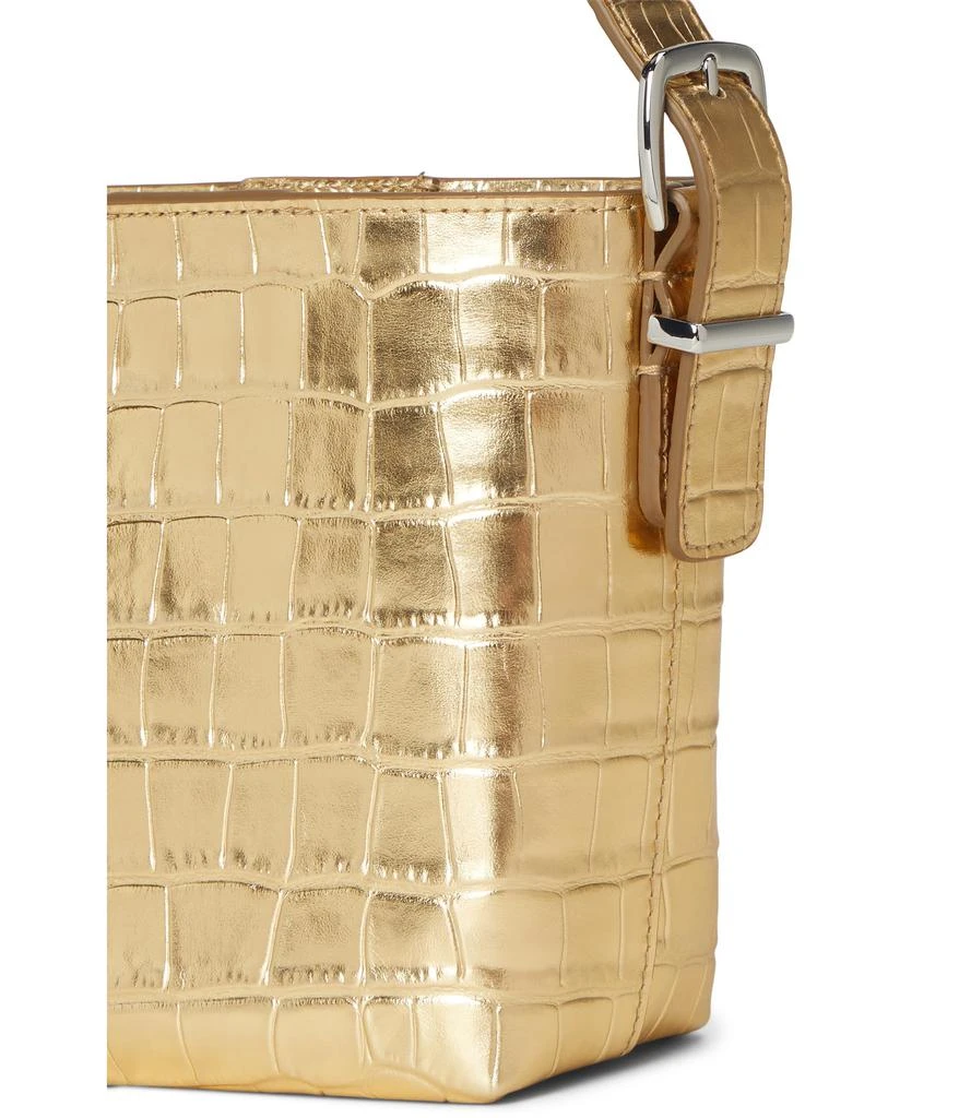 商品Madewell|Essentials Micro Bucket Metallic Croc,价格¥762,第4张图片详细描述