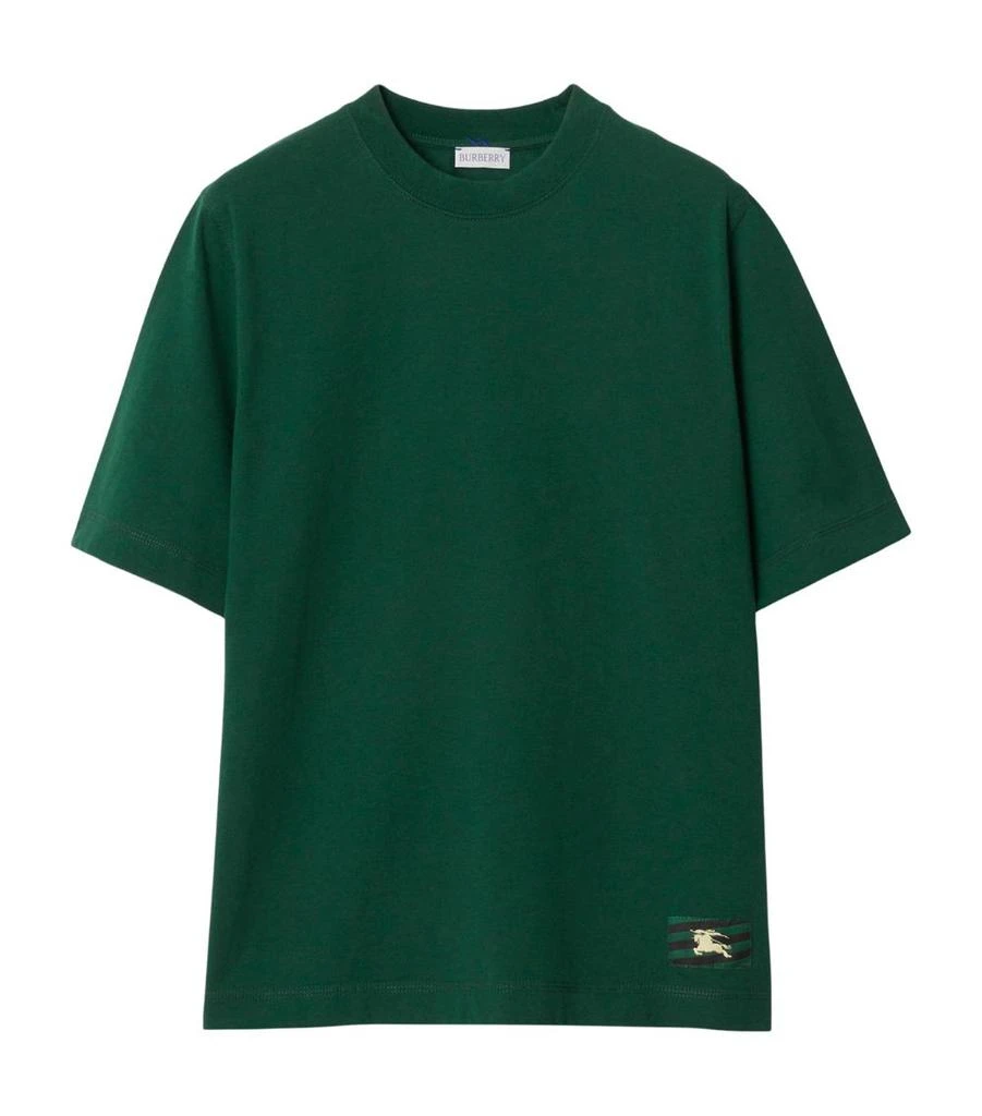 商品Burberry|Equestrian Knight Patch T-Shirt,价格¥3830,第1张图片