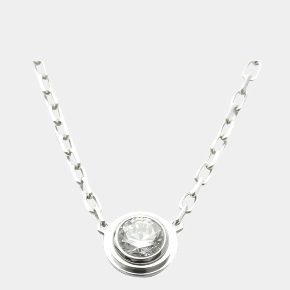 商品[二手商品] Cartier|Cartier Diamants Legers De Cartier 18K White Gold Diamond Necklace,价格¥13208,第5张图片详细描述
