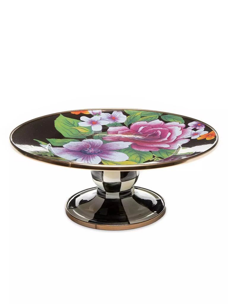 商品MacKenzie-Childs|Flower Market Mini Pedestal Platter,价格¥594,第1张图片