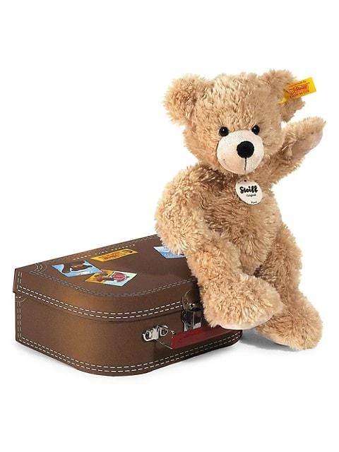 商品Steiff|Kid's 2-Piece Fynn Teddy & Suitcase Toy Set,价格¥164,第1张图片