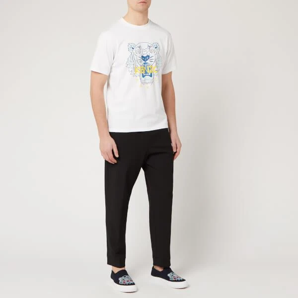 商品Kenzo|KENZO Men's Classic Tiger T-Shirt - White,价格¥564,第3张图片详细描述