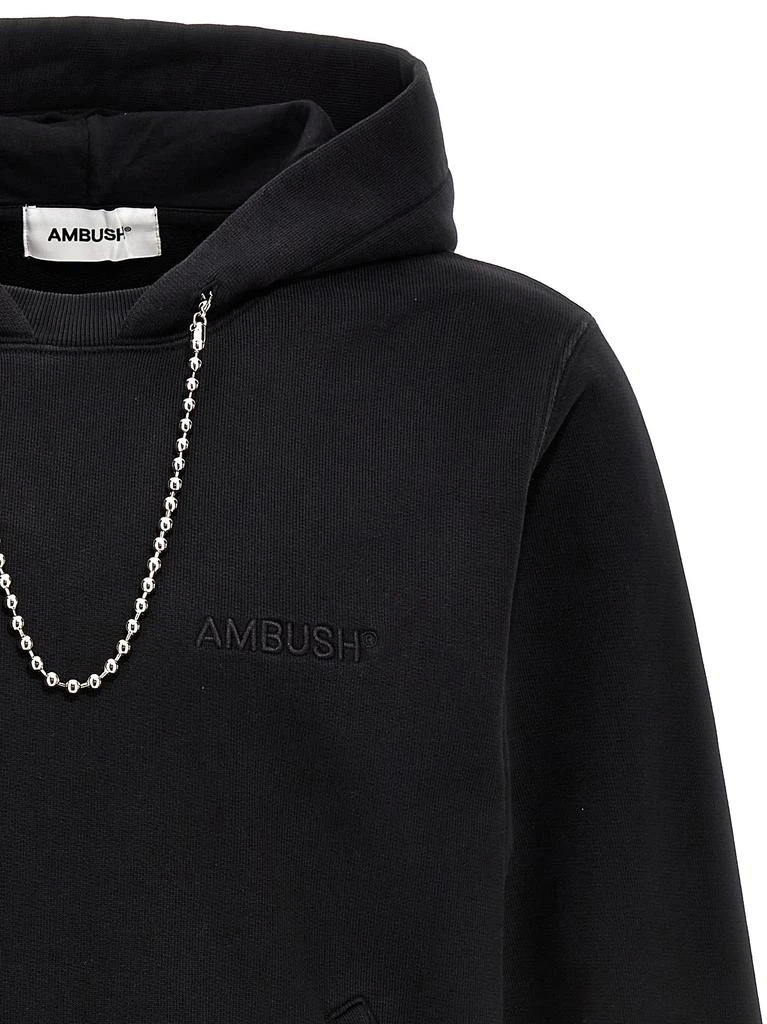 商品Ambush|Ballchain Sweatshirt Black,价格¥1740,第3张图片详细描述