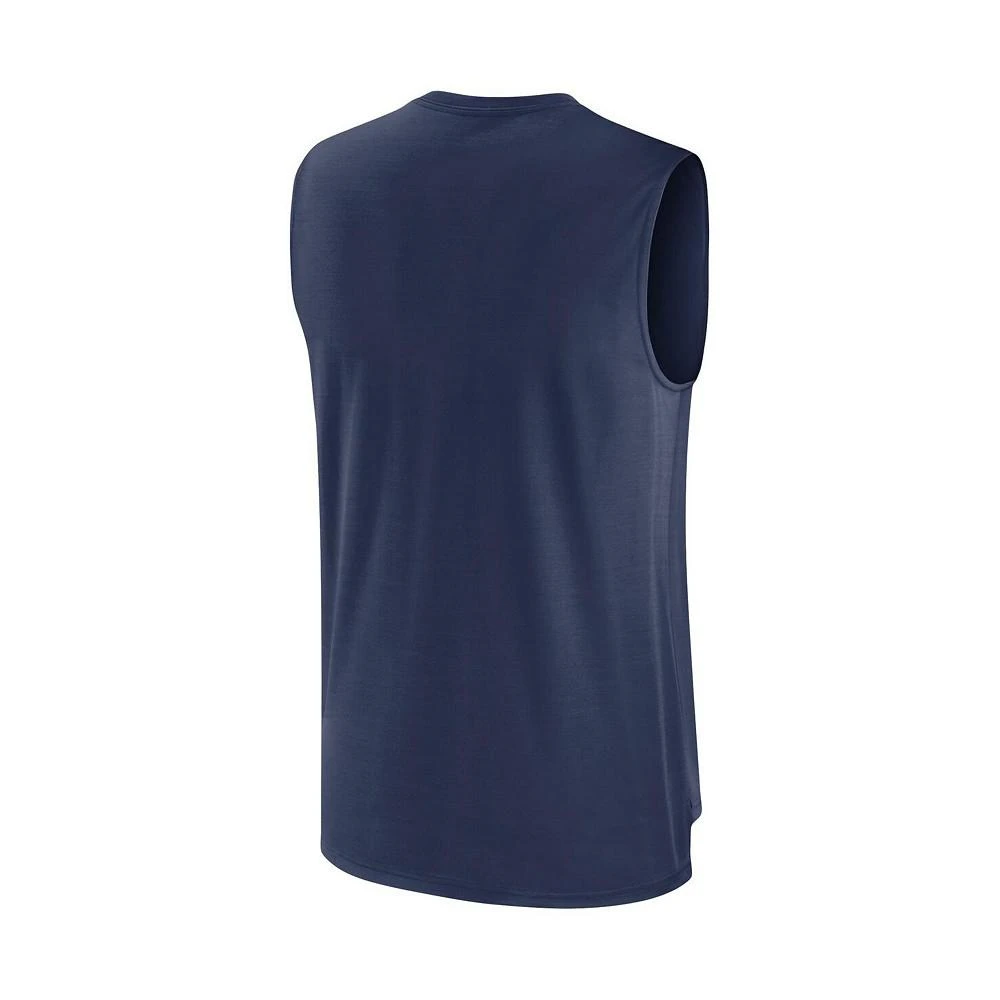 商品NIKE|Men's Navy Tampa Bay Rays Knockout Stack Exceed Performance Muscle Tank Top,价格¥262,第2张图片详细描述