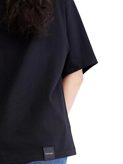 商品Calvin Klein|Standards Cotton Crewneck T-Shirt,价格¥159,第4张图片详细描述