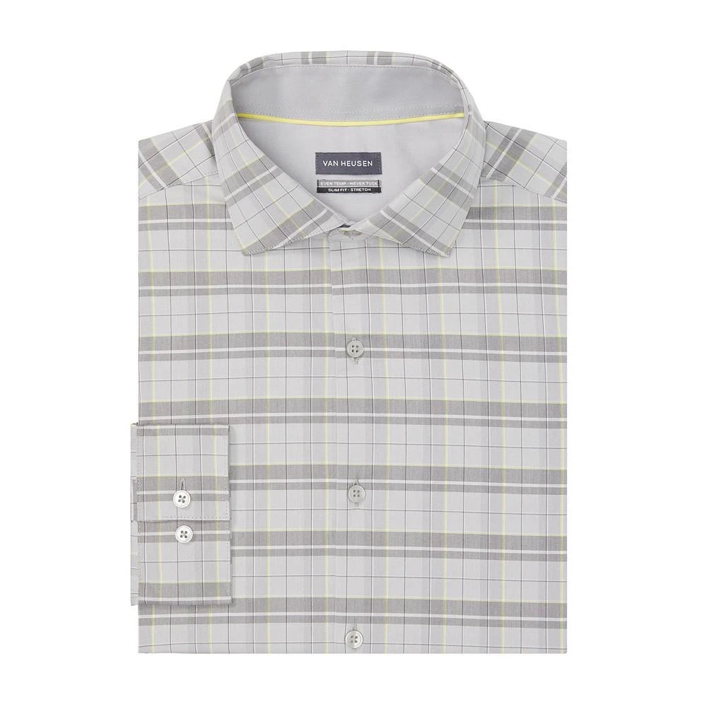 商品Van Heusen|Men's Even Temperature Never Tuck Slim Fit Dress Shirt,价格¥207,第1张图片