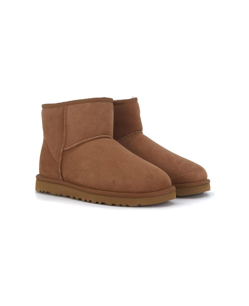 商品UGG|Tronchetto Ugg Classic Ii Mini Marrone In Montone,价格¥1793,第2张图片详细描述