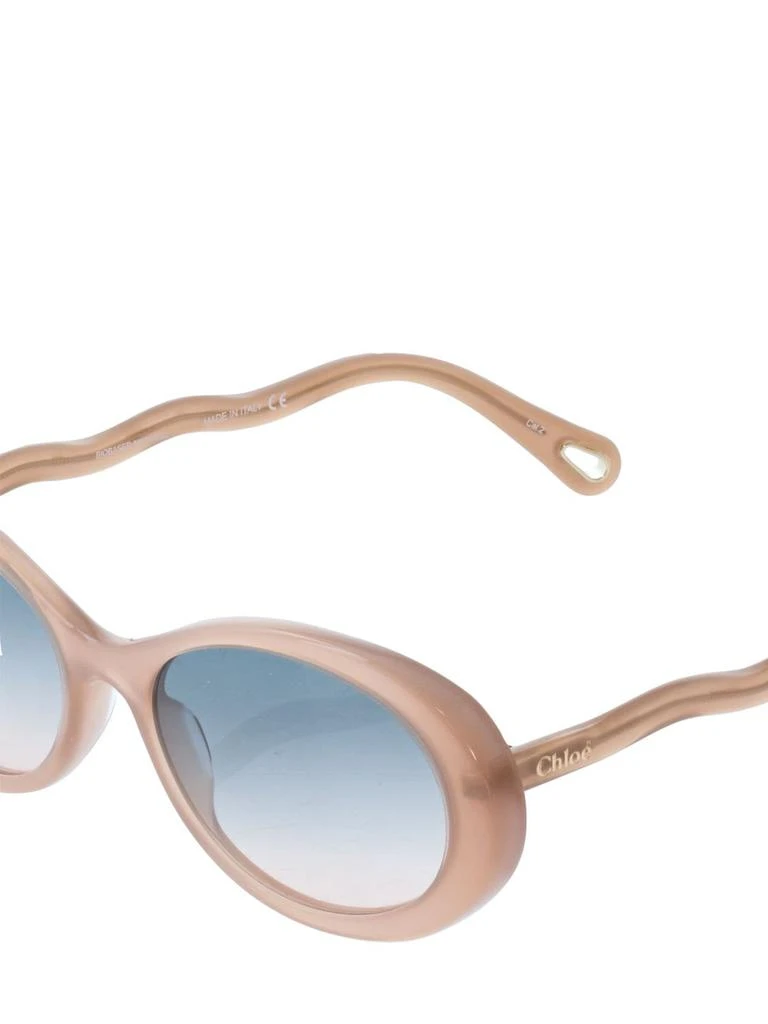 商品Chloé|Zelie Oval Acetate Sunglasses,价格¥2429,第2张图片详细描述