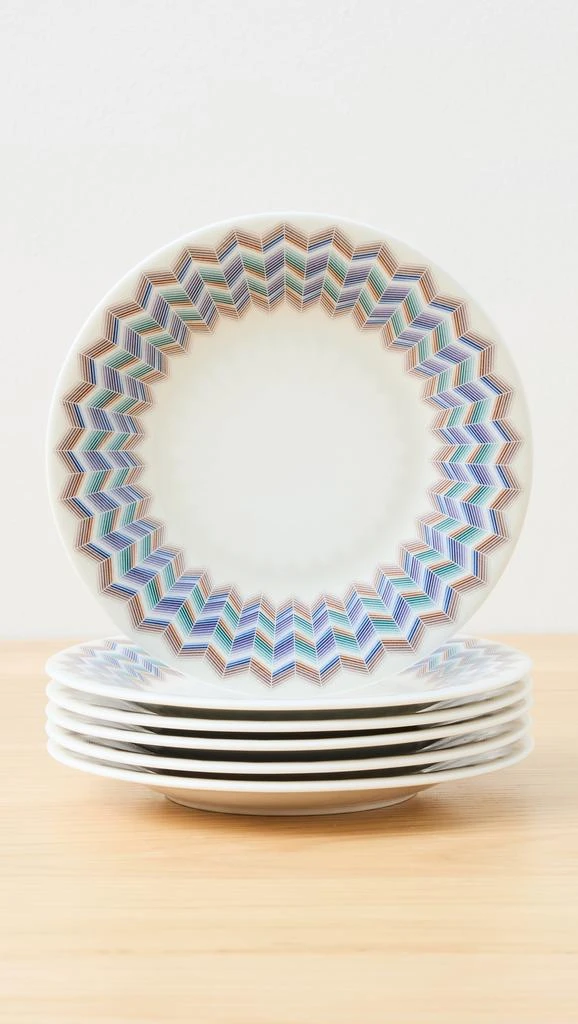 商品Missoni|Bread or Butter Plate Set,价格¥1552,第1张图片