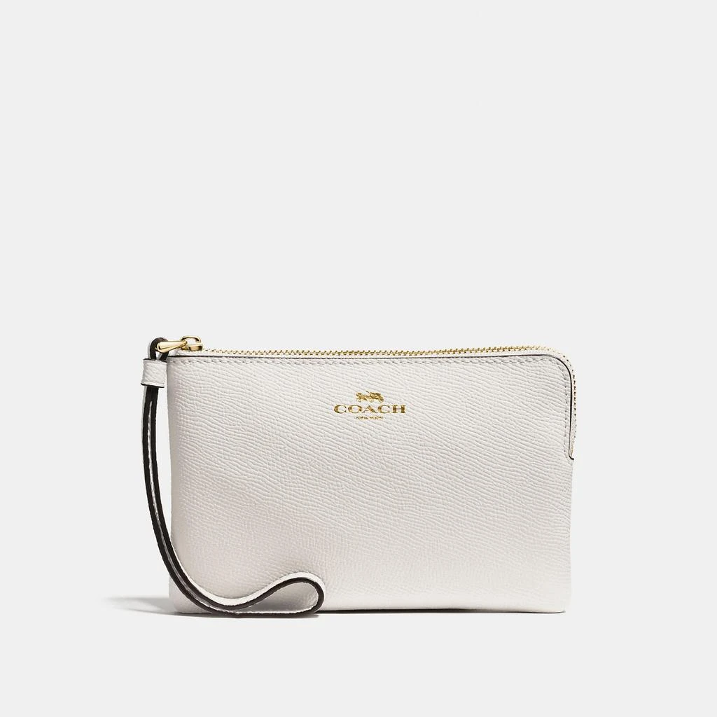 商品Coach|Coach Outlet Corner Zip Wristlet,价格¥268,第1张图片