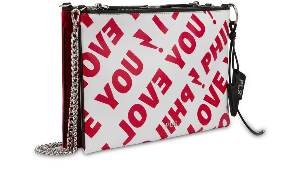 商品PHILOSOPHY di LORENZO SERAFINI|I Love You Philosophy bag with lightning charm,价格¥1978,第3张图片详细描述