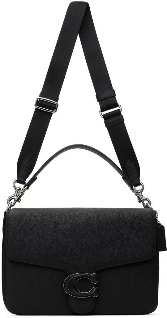 商品Coach|Black Soft Tabby Messenger Bag,价格¥4780,第6张图片详细描述