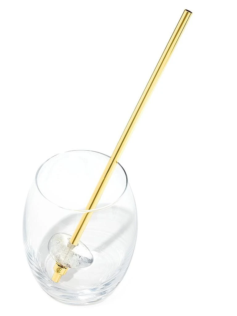 商品Gem-Water|Clear Quartz Stainless Steel Straw,价格¥254,第3张图片详细描述