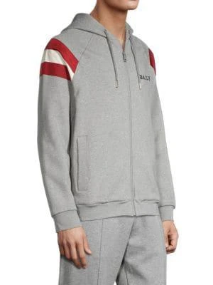 商品Bally|Varsity Zip-Up Hoodie,价格¥1867,第3张图片详细描述