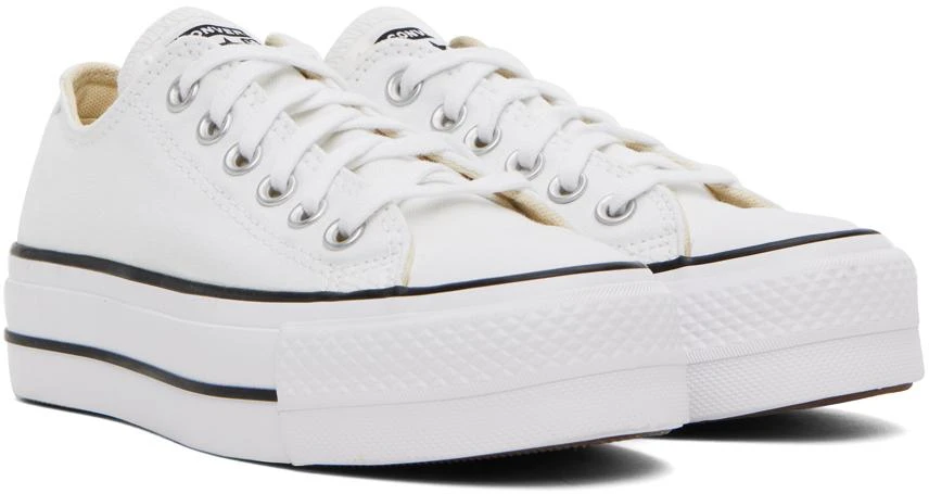 商品Converse|白色 Chuck Taylor All Star Lift 运动鞋,价格¥277,第4张图片详细描述