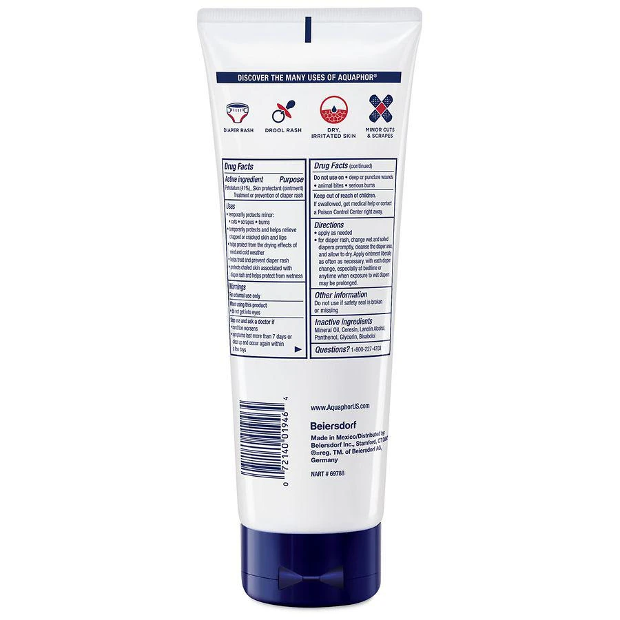 商品Aquaphor|Healing Ointment For Chapped Skin and Diaper Rash,价格¥136,第2张图片详细描述