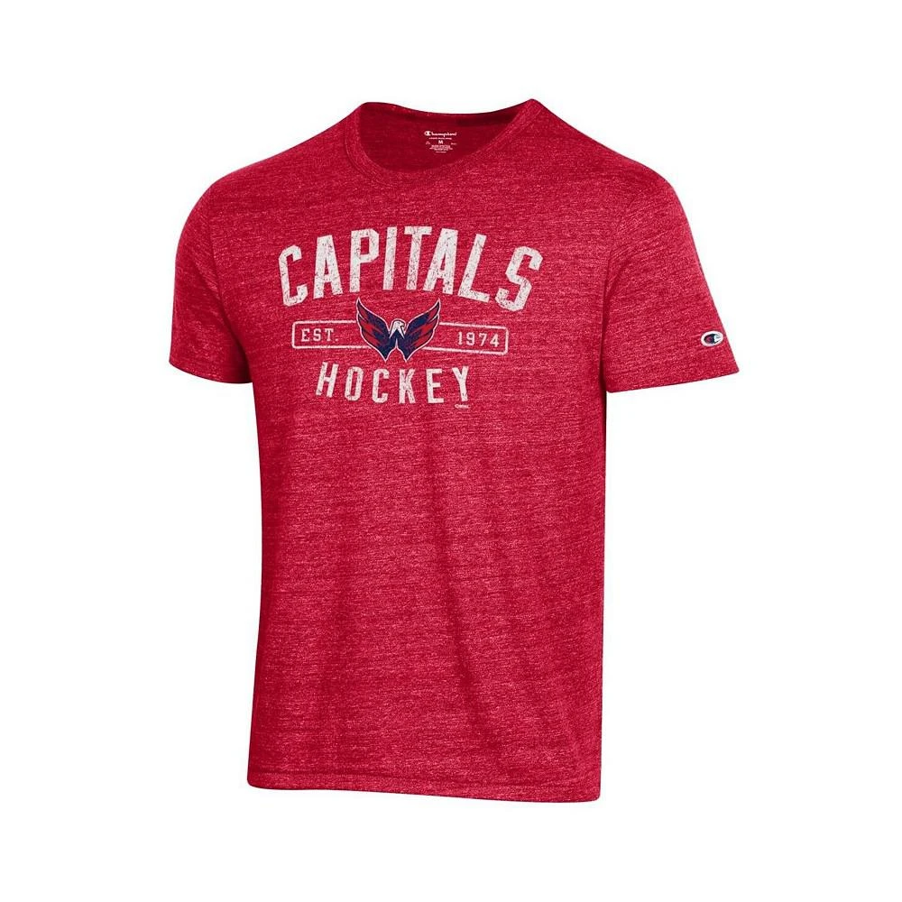 商品CHAMPION|Men's Red Washington Capitals Tri-Blend T-shirt,价格¥258,第3张图片详细描述