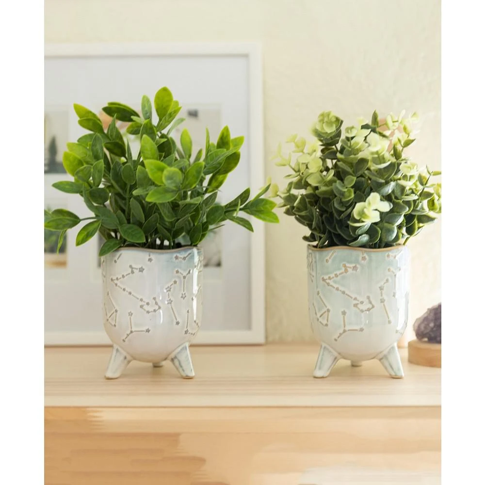 商品Flora Bunda|Tea Leaf in Constellation Footed Set, 2 Piece,价格¥521,第3张图片详细描述
