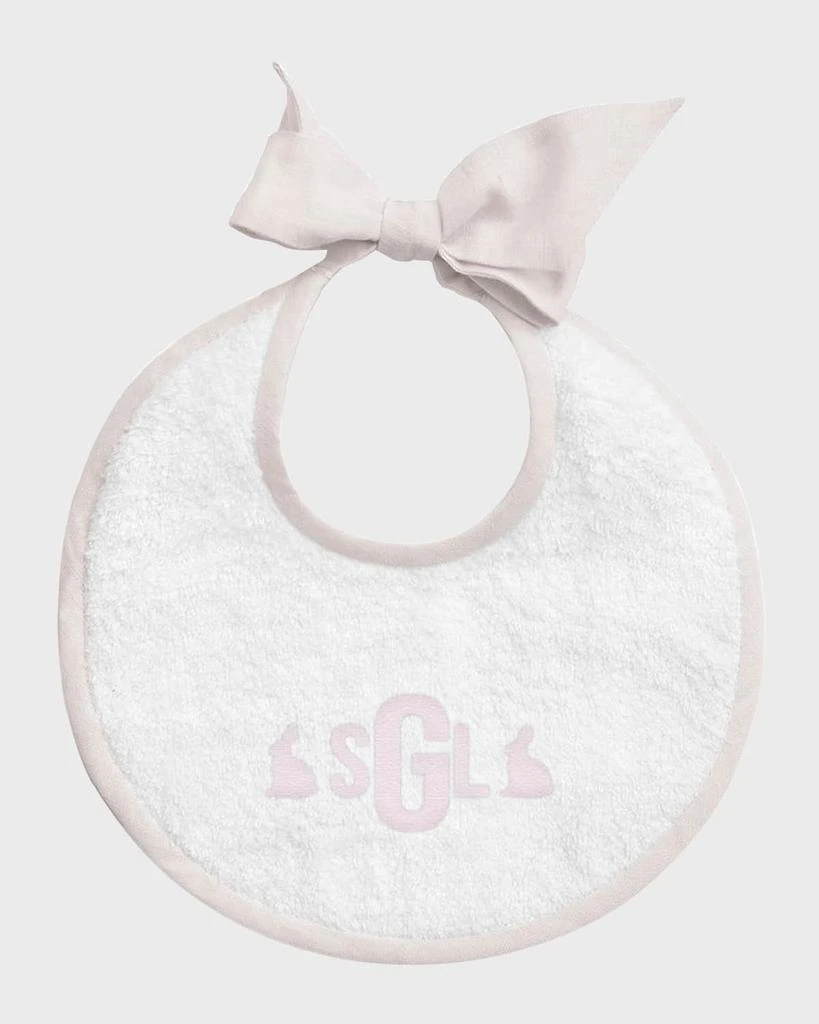 商品Louelle|Monogram Newborn Bib,价格¥425,第1张图片