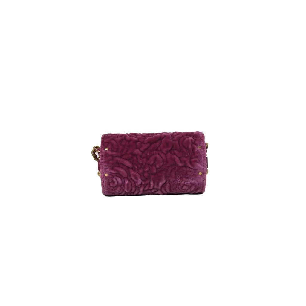 商品Chanel|Chanel Velvet Round Flap Trunk Bag Purple,价格¥26542,第3张图片详细描述