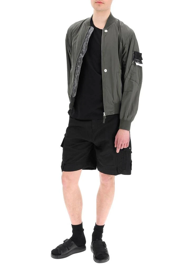 商品Stone Island|COTTON CARGO SHORTS,价格¥2145,第2张图片详细描述