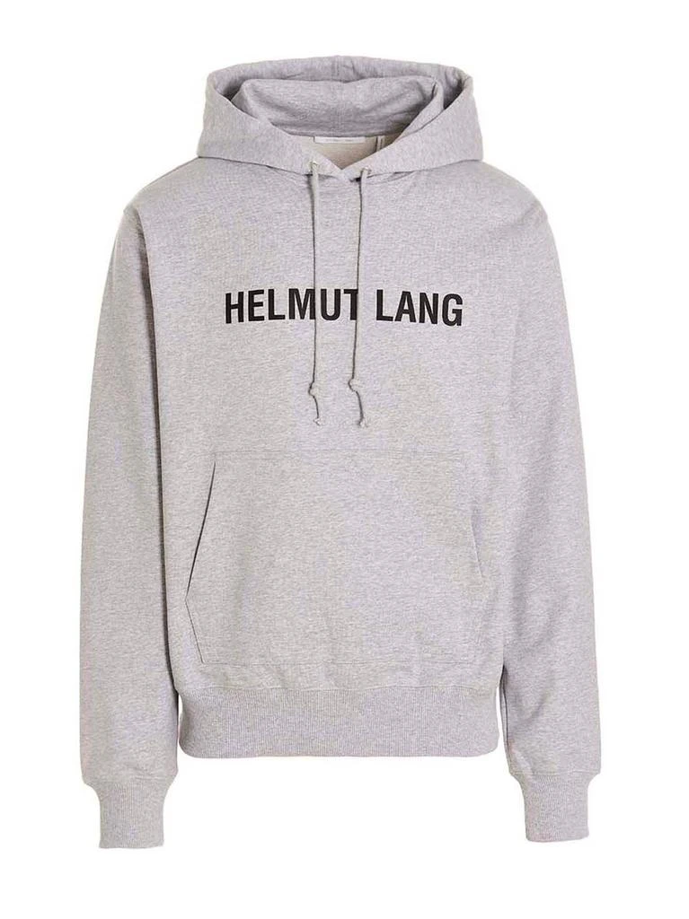 商品Helmut Lang|Helmut Lang Logo Printed Drawstring Hoodie,价格¥1248,第1张图片