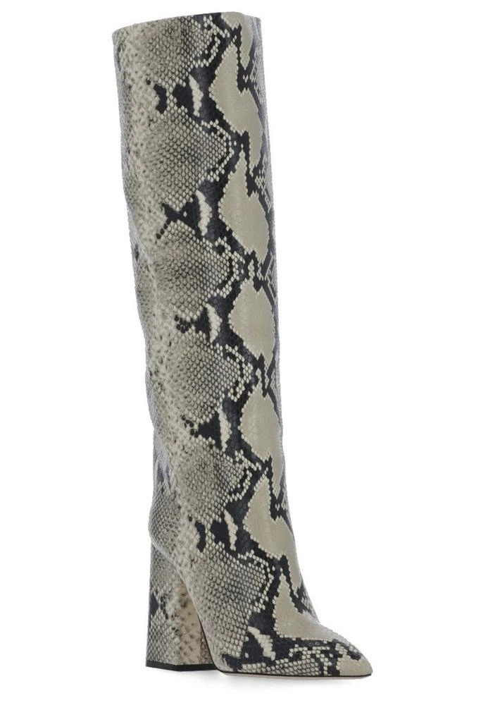 商品Paris Texas|Paris Texas Python Print Knee-High Boots,价格¥3291,第2张图片详细描述