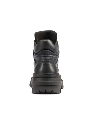 商品Karl Lagerfeld Paris|Logo Leather Trim Boots,价格¥895,第3张图片详细描述